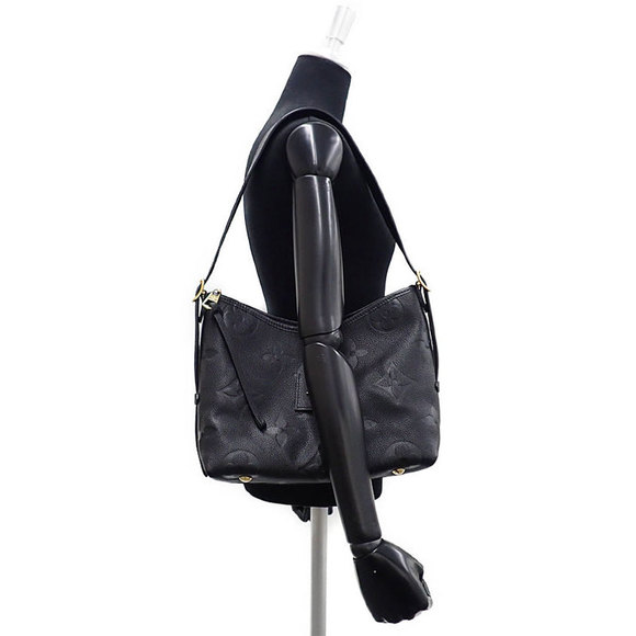 Louis Vuitton Empreinte Carryall Zip NM PM Semi-Shoulder Bag Black - Picture 9 of 9